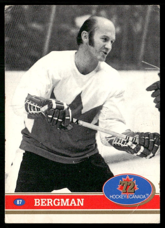 1991 Future Trends Experience Hockey Canada 72 Bergman #87 Very Good