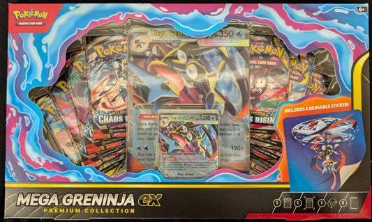 Chaos Rising Greninja EX Premium Collection Box Pokemon TCG SEALED