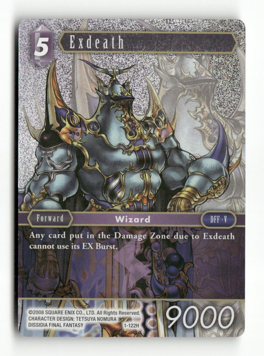 Exdeath 1-122H Hero Opus I Final Fantasy Foil Near Mint WAVE 1