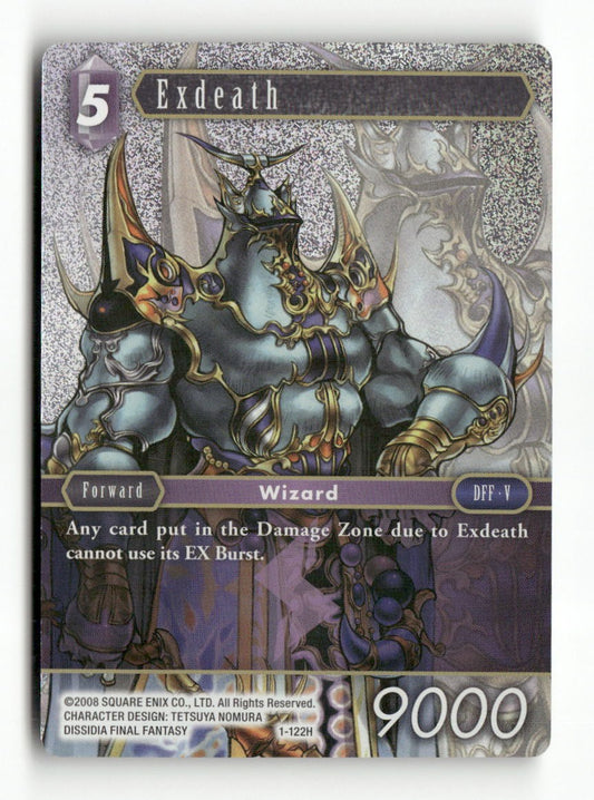 Exdeath 1-122H Hero Opus I Final Fantasy Foil Near Mint WAVE 1