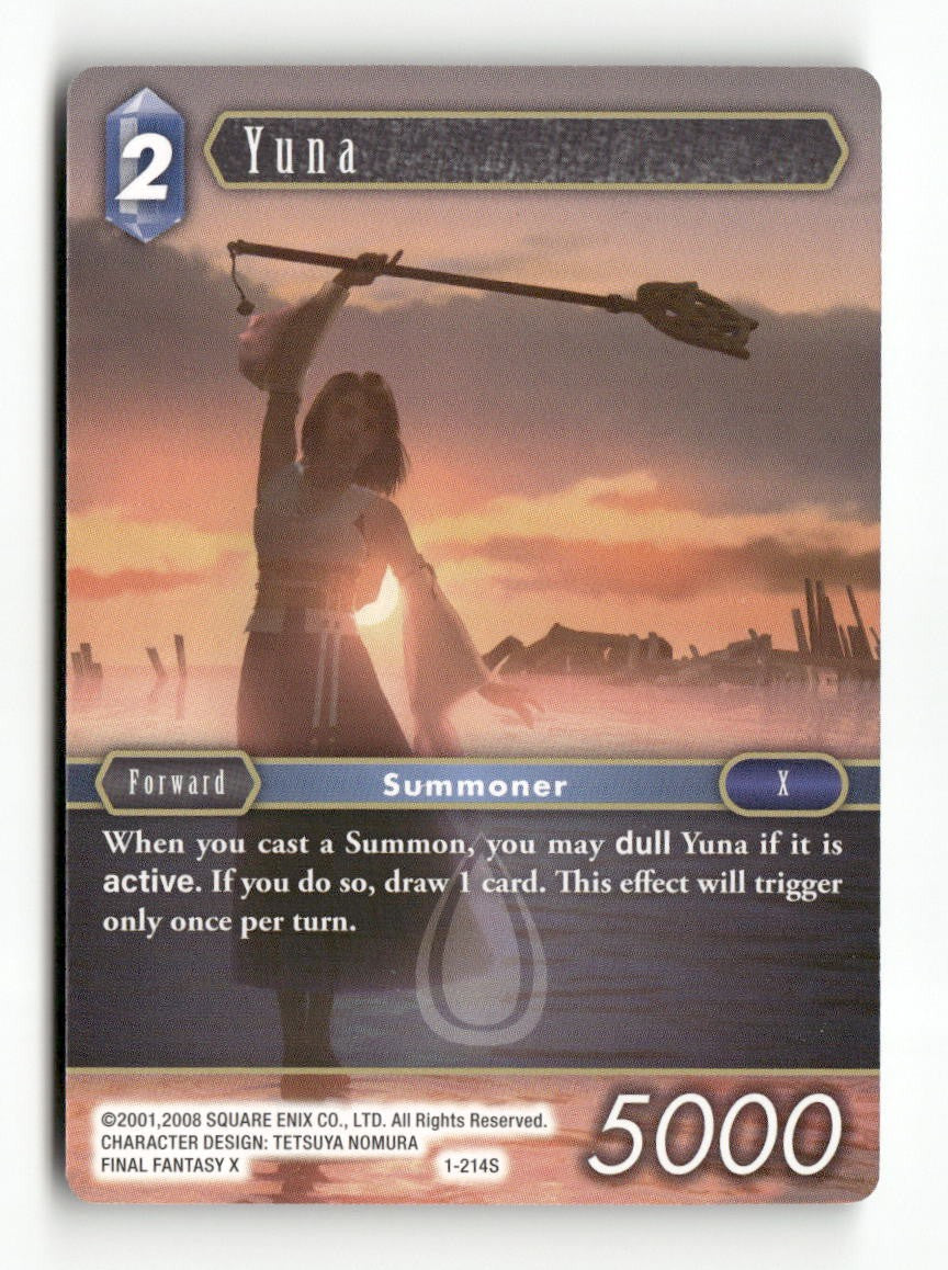 Yuna (Starter) 1-214S Starter Opus I Final Fantasy Near Mint