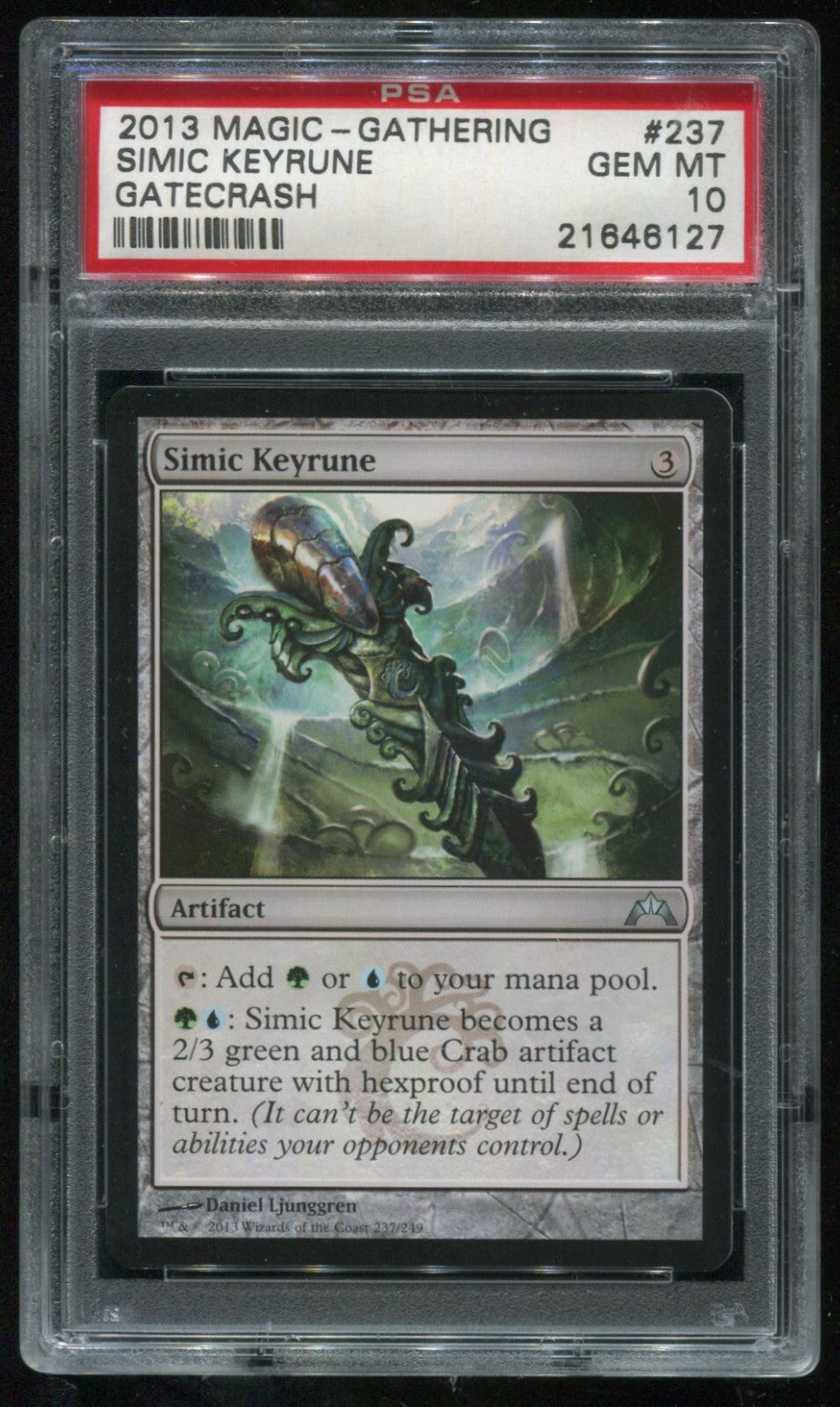 MTG Magic 2013 Gatecrash Simic Keyrune #237 PSA 10 Gem Mint
