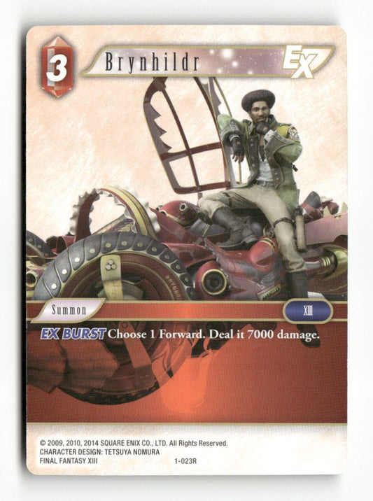 Brynhildr EX 1-023R Rare Opus I Final Fantasy Near Mint