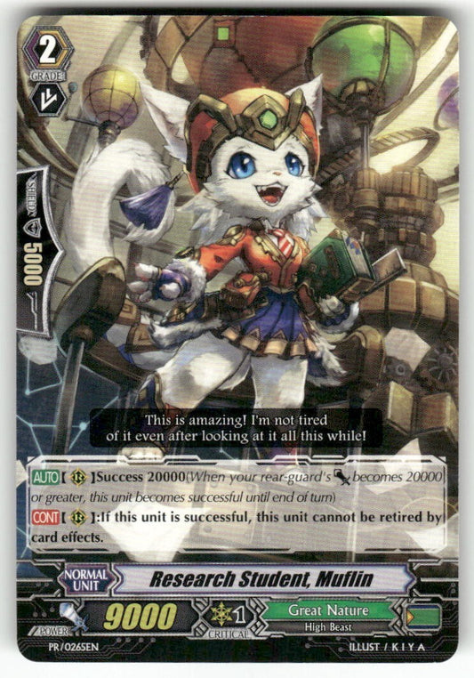 Cardfight Vanguard Research Student, Muflin #PR/0265EN PR