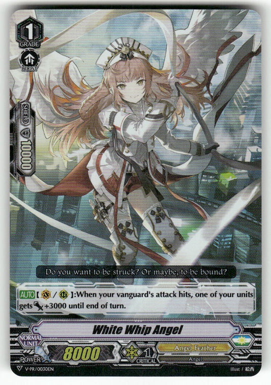 Cardfight Vanguard White Whip Angel #V-PR/0030EN PR