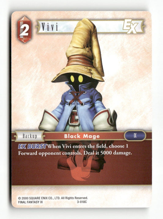 Vivi EX 3-018C Common Opus III Final Fantasy Near Mint