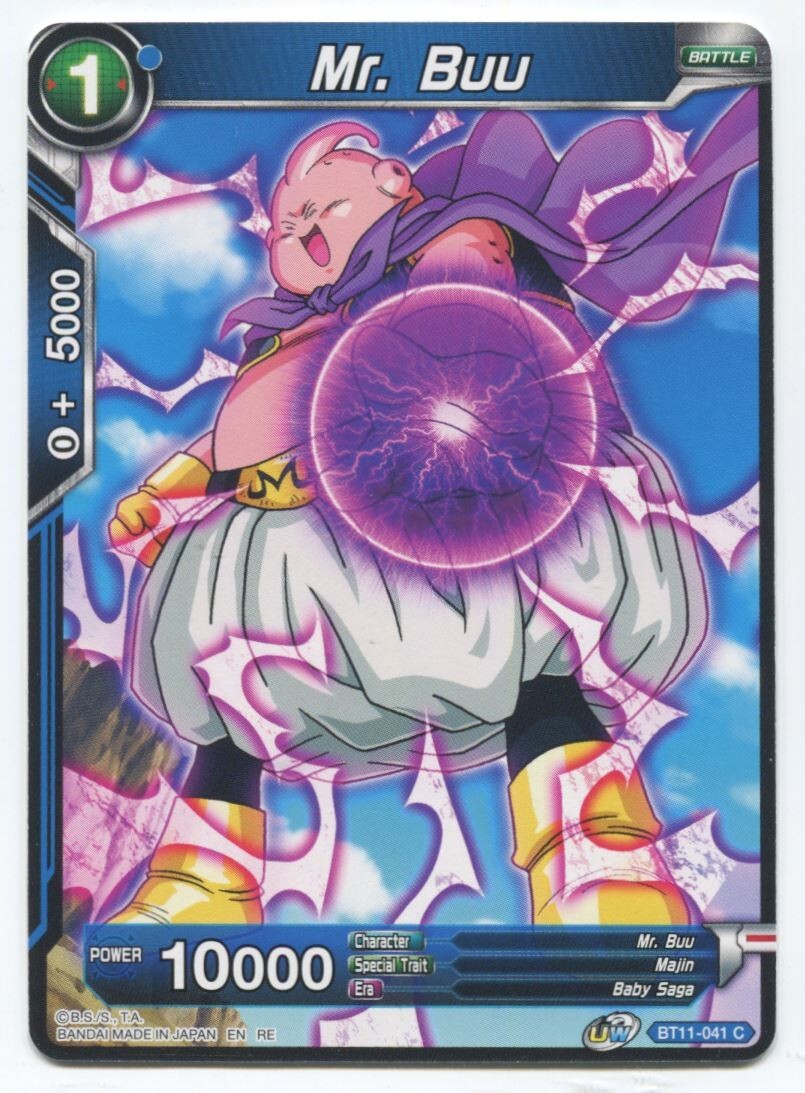DBS Dragon Ball Super Mr Buu #BT11-041 C Near Mint
