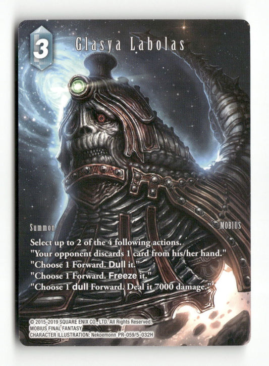 Glasya Labolas P-059/5-032H Promo FF: Promo Cards Final Fantasy Near Mint