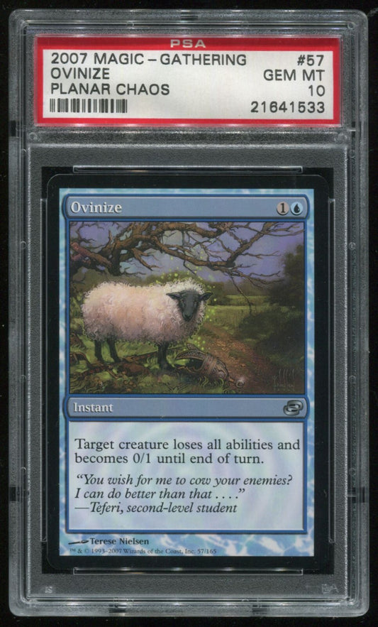 MTG Magic 2007 Planar Chaos Ovinize #57 PSA 10 Gem Mint