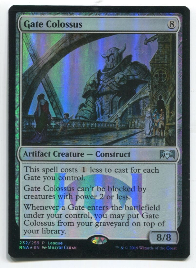 MTG Magic RNA Gate Colossus Foil #232 Near Mint