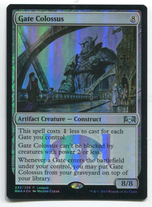 MTG Magic RNA Gate Colossus Foil #232 Near Mint