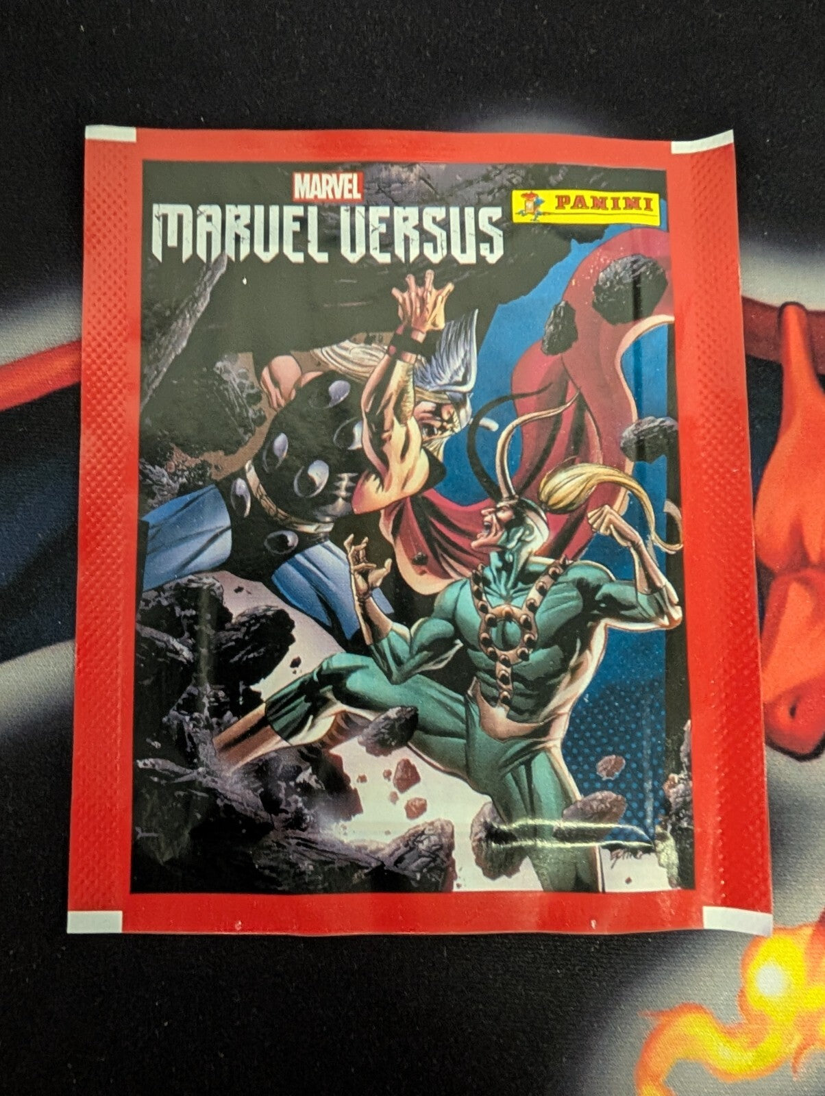 Panini Marvel Versus Sticker Collection ONE Booster Pack Random Art NEW SEALED
