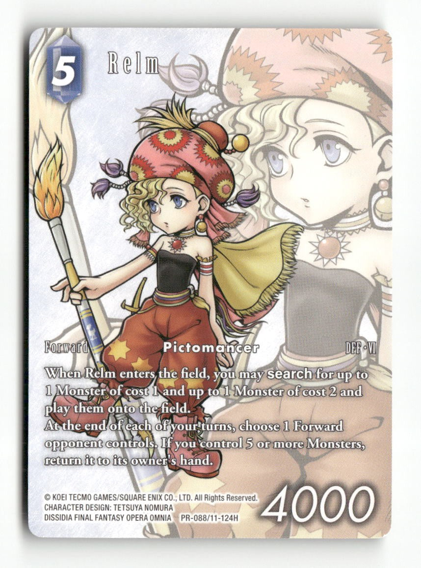Relm PR-088/11-124H Promo FF: Promo Cards Final Fantasy Near Mint