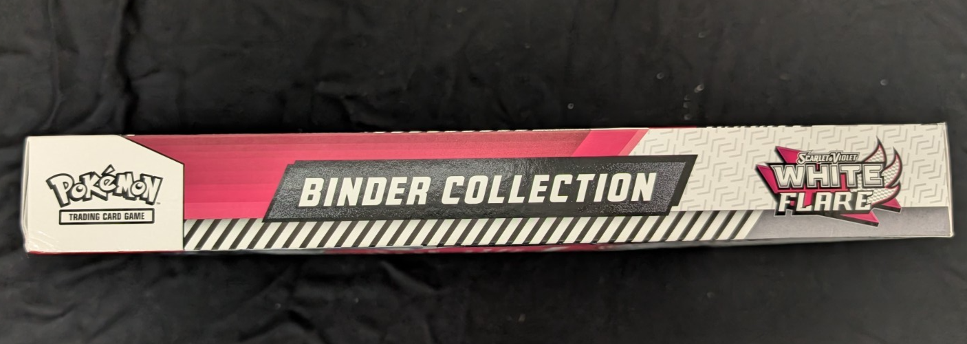 Pokemon SEALED UNOPENED Binder Collection White Flare