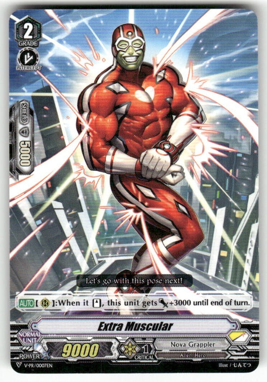 Cardfight Vanguard Extra Muscular #V-PR/0007EN PR