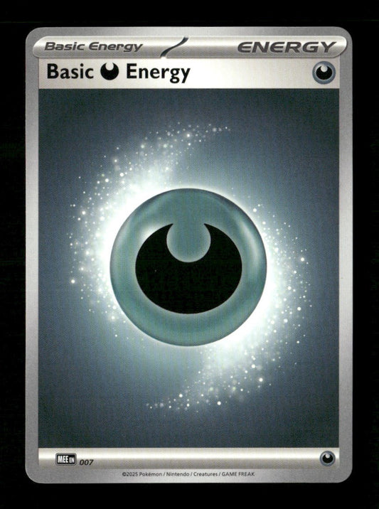 Basic Darkness Energy - 007 #7 Normal Pokemon MEE: Mega Evolution Energies