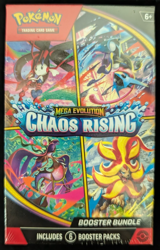 Mega Evolution Chaos Rising Booster Bundle NEW SEALED Pokemon TCG