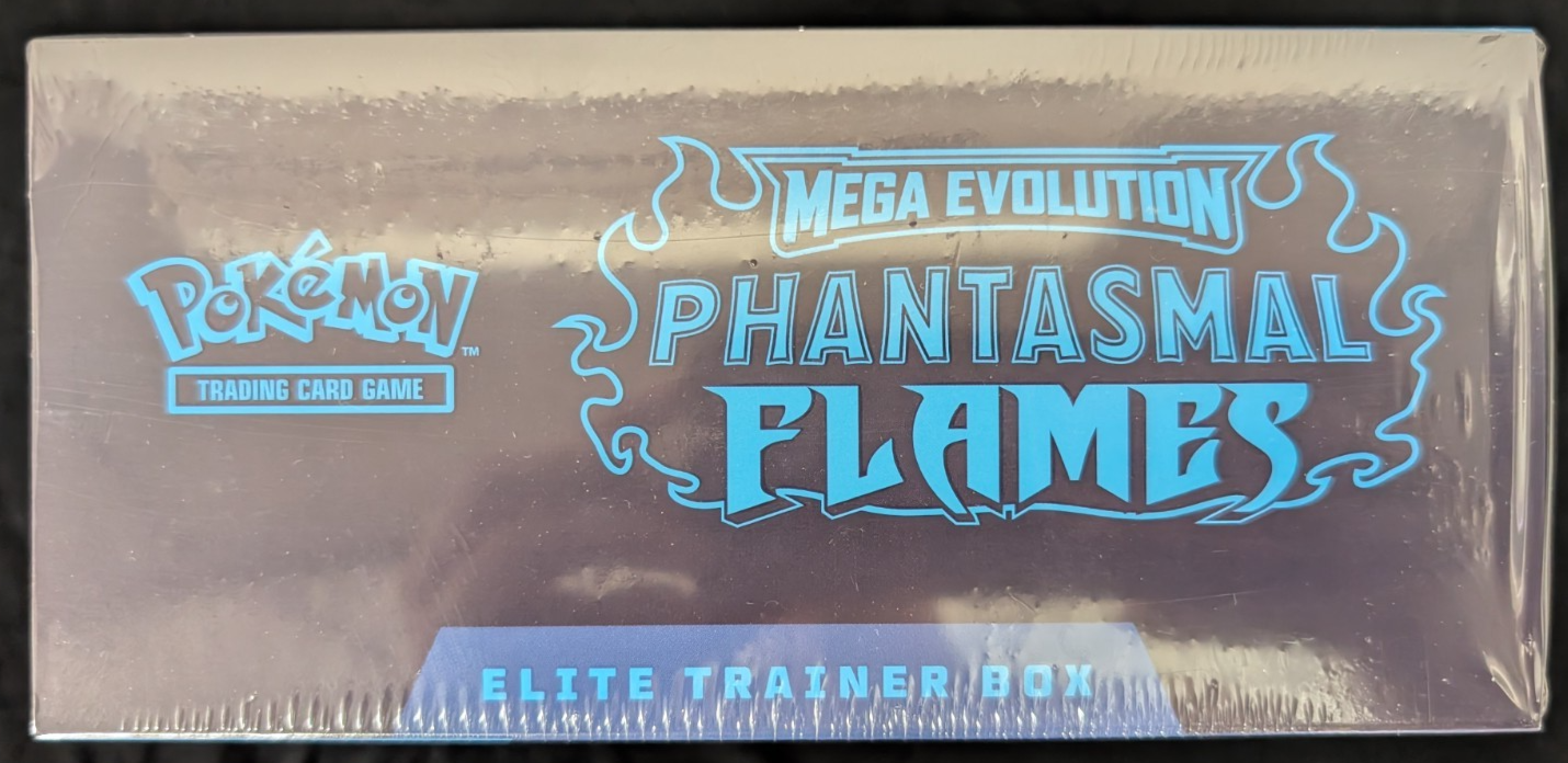 Phantasmal Flames ETB Elite Trainer Box Pokemon TCG NEW SEALED