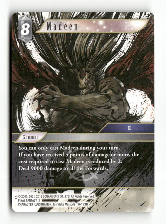 Madeen 8-133H Hero Opus VIII Final Fantasy Near Mint