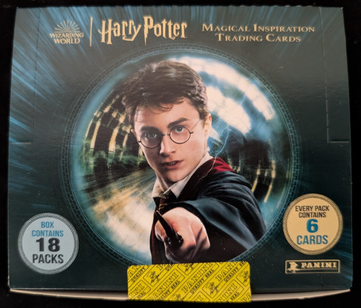 Panini Harry Potter Magical Inspiration Trading Card Booster Box 18 Packs