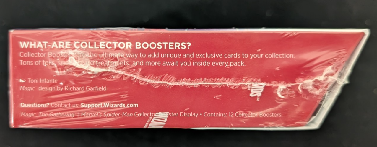 MTG Magic The Gathering SEALED Spider-Man Collector Booster Box