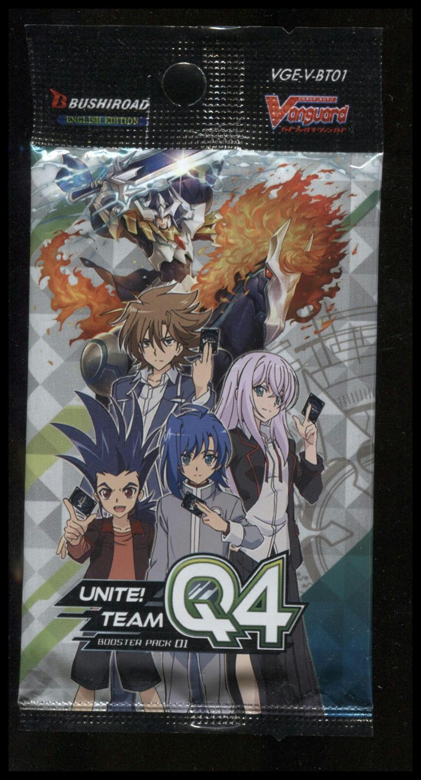 Cardfight Vanguard Unite! Team Q4 Booster Pack SEALED PACK