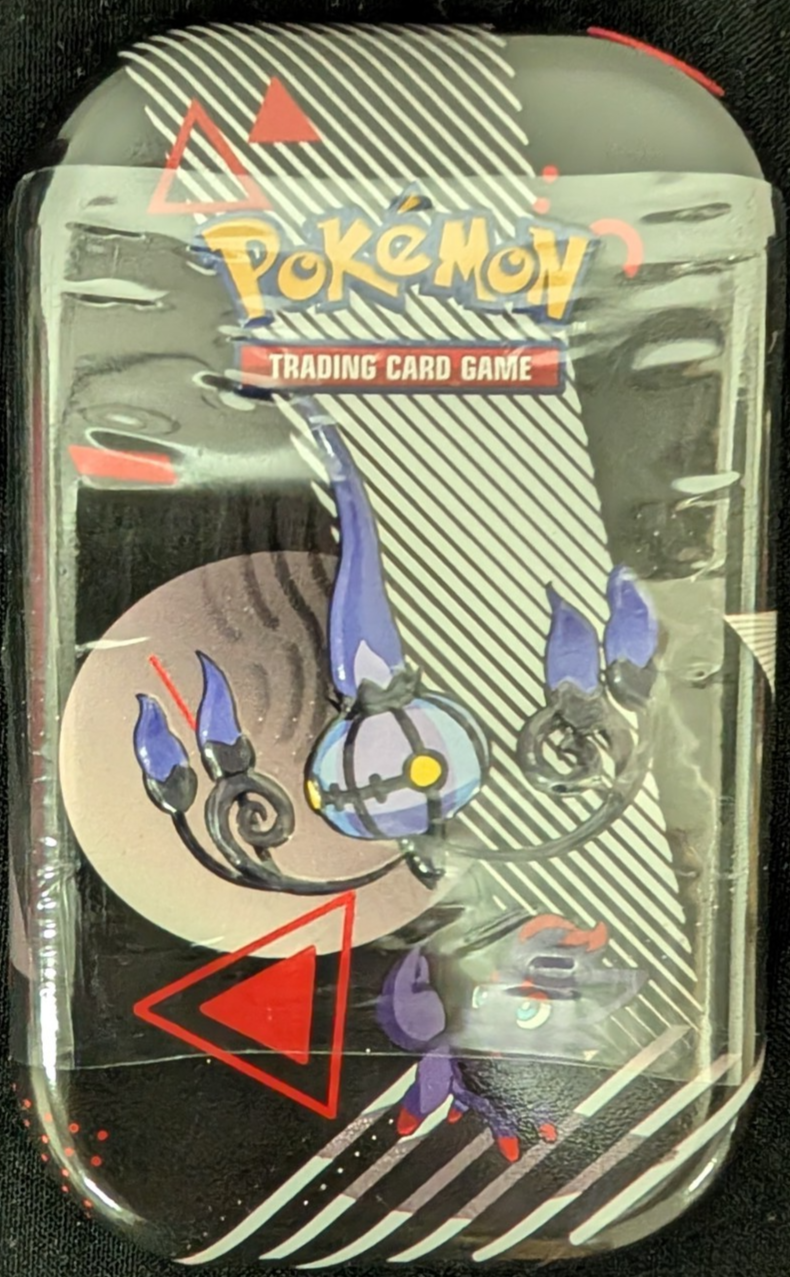 Pokemon Unova Mini Tin Chandelure & Zorua SEALED Black Bolt White Flare
