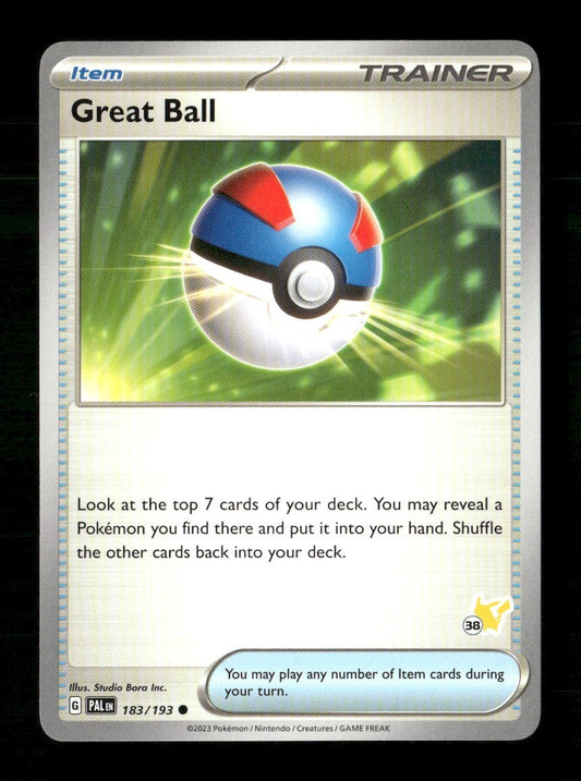 Great Ball 38 #183/193 Pokemon Battle Academy 2024