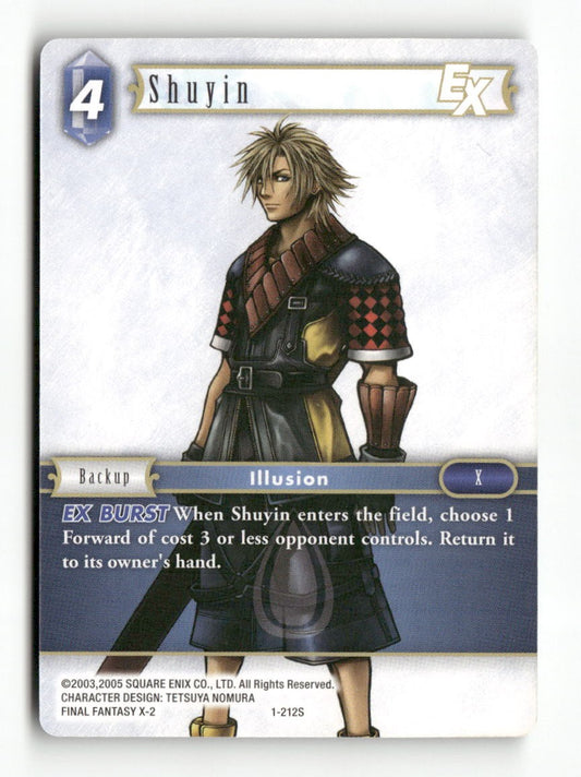 Shuyin EX 1-212S Starter Opus I Final Fantasy Near Mint
