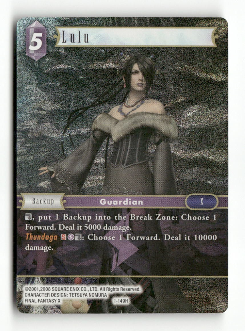 Lulu (Hero) 1-149H Hero Opus I Final Fantasy Foil Near Mint WAVE 1