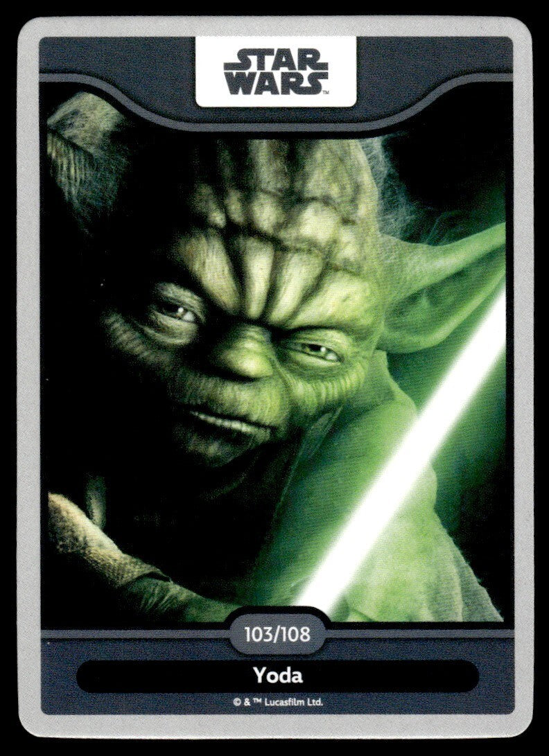 Worlds of Wonder Star Wars Yoda #103 Near Mint
