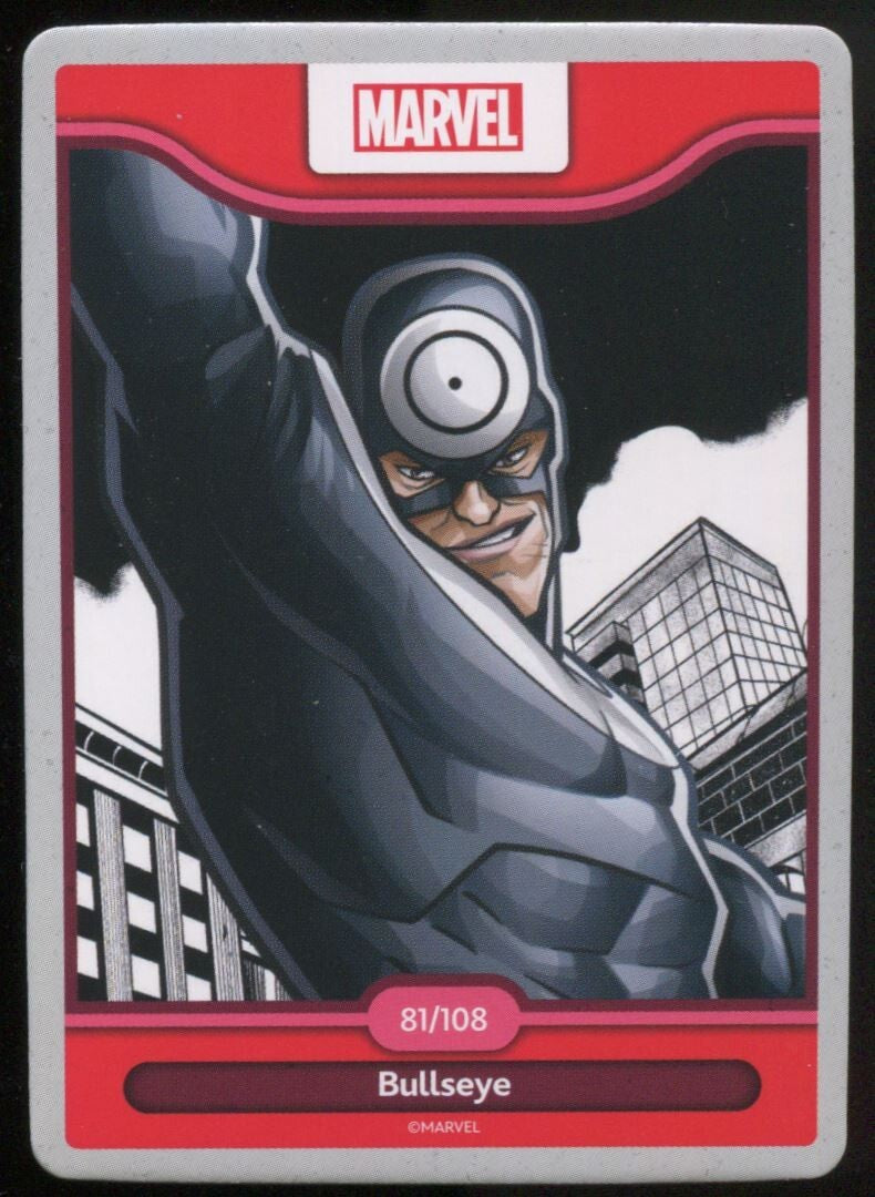 Worlds of Wonder Marvel Bullseye #81