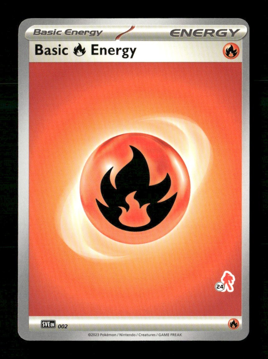 Basic Fire Energy 24 #2 Pokemon Battle Academy 2024