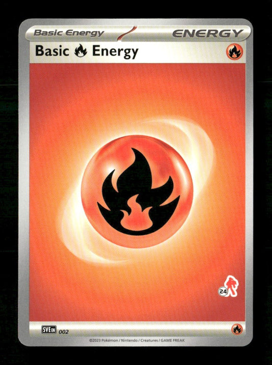 Basic Fire Energy 24 #2 Pokemon Battle Academy 2024