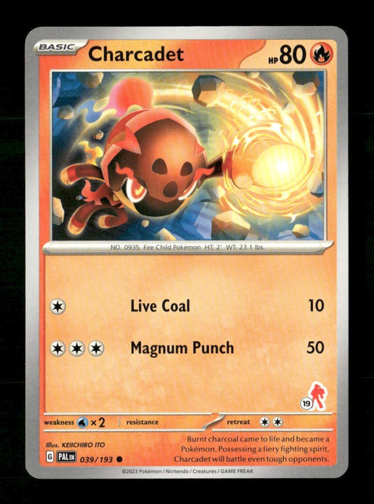 Charcadet 19 #039/193 Pokemon Battle Academy 2024