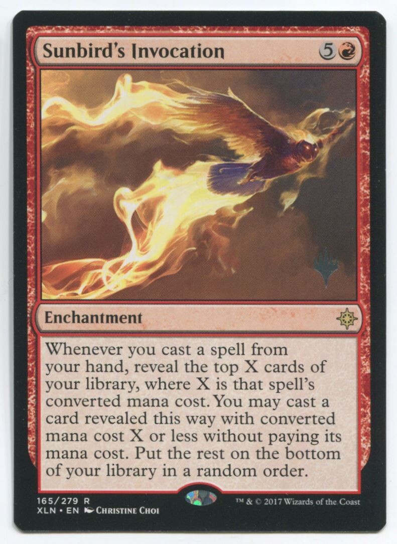 MTG Magic XLN Sunbird's Invocation #165 Near Mint