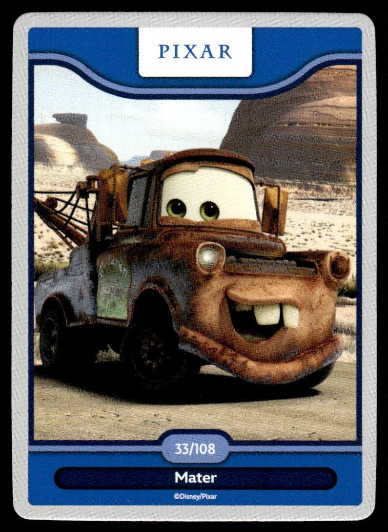 Worlds of Wonder Pixar Mater #33 Near Mint