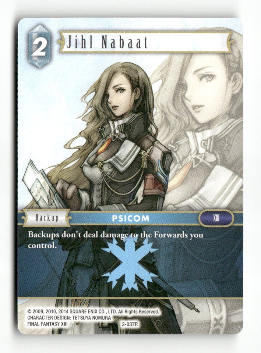 Jihl Nabaat 2-037R Rare Opus II Final Fantasy Near Mint