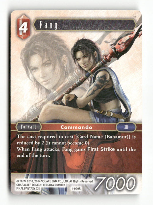 Fang 1-020R Rare Opus I Final Fantasy Near Mint WAVE 1