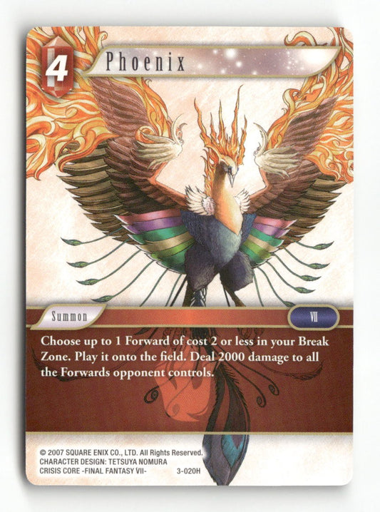 Phoenix 3-020H Hero Opus III Final Fantasy Near Mint