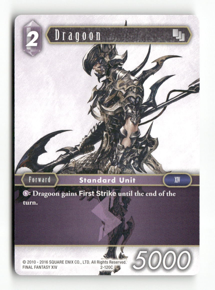 Dragoon 2-120C Common Opus II Final Fantasy Near Mint