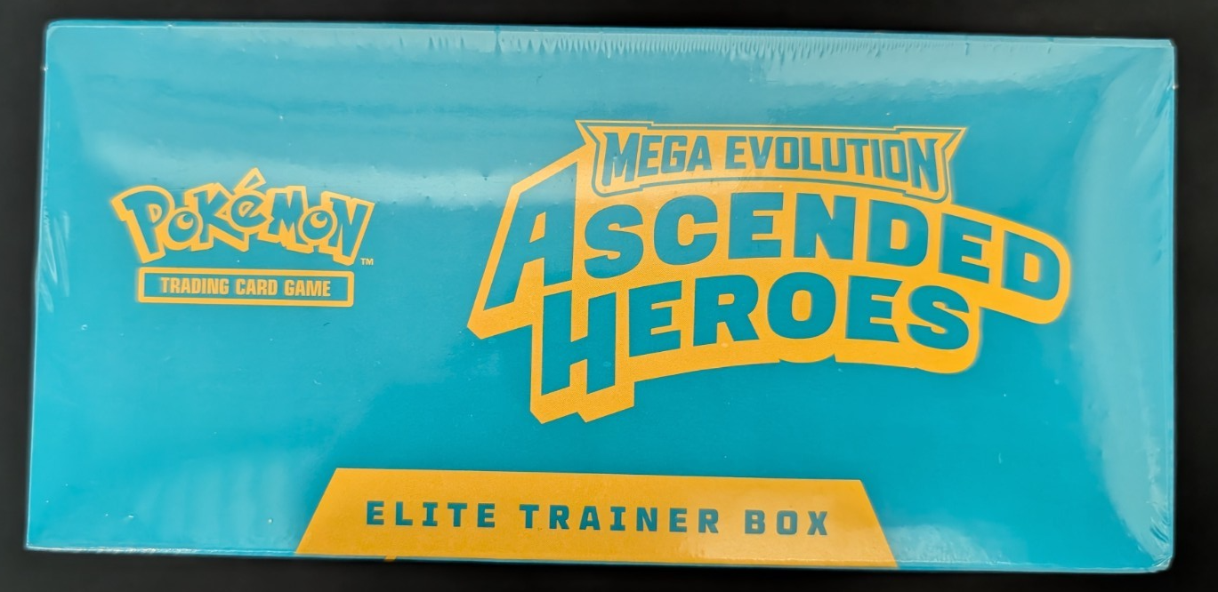 Mega Evolution Ascended Heroes ETB Elite Trainer Box Pokemon TCG NEW SEALED