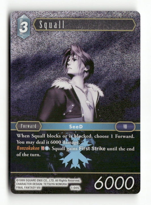 Squall (Legend) 1-041L Legend Opus I Final Fantasy Foil Near Mint WAVE 1