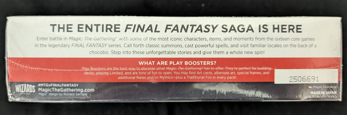 MTG Magic SEALED UNOPENED Final Fantasy Play Booster Box