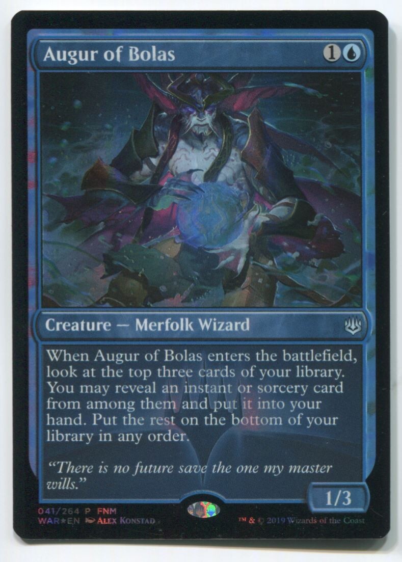MTG Magic WAR Angur Of Bolas Foil #41 Near Mint