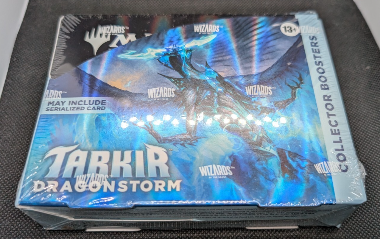 MTG Magic SEALED UNOPENED Tarkir Dragonstorm Collector Booster Box