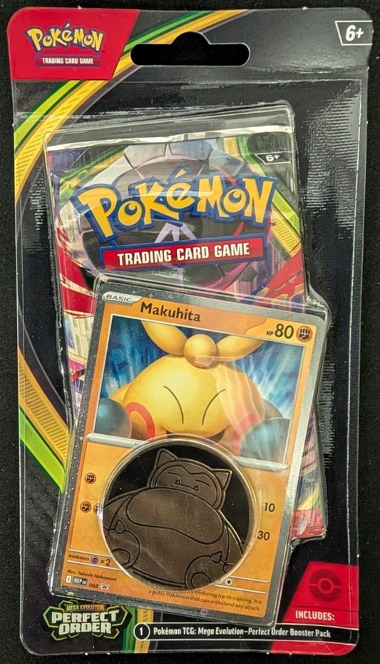 Perfect Order Single Pack Blister Makuhita Promo MEP 068 NEW SEALED Pokemon TCG