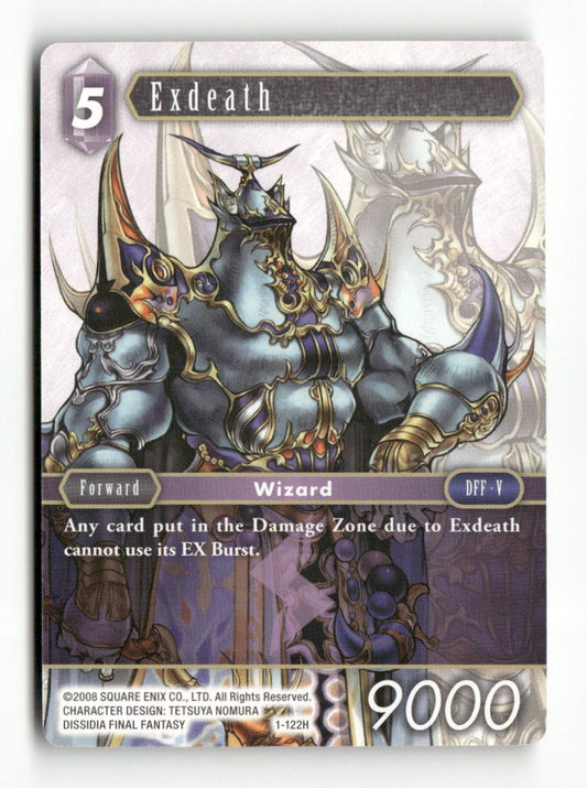 Exdeath 1-122H Hero Opus I Final Fantasy Near Mint