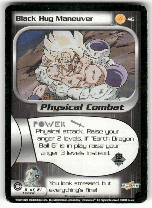 Dragon Ball Z Score Black Hug Maneuver #46 Very Good