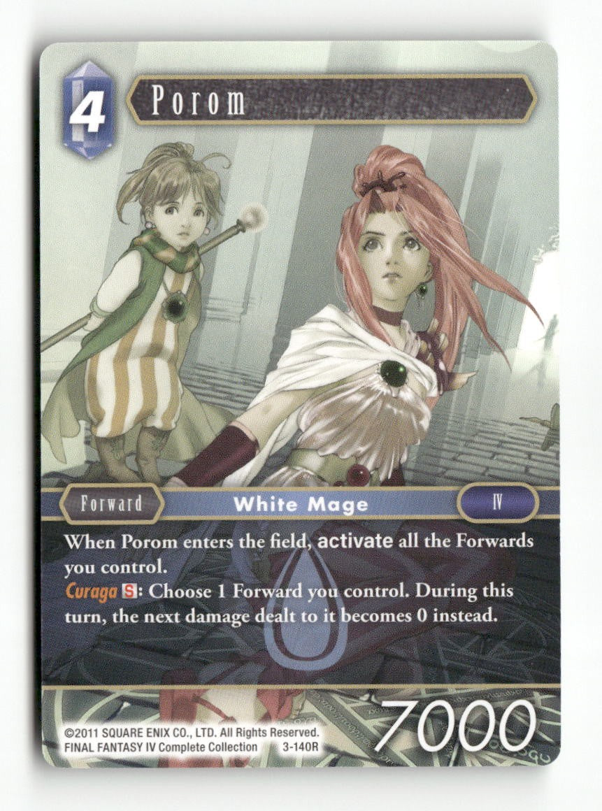 Porom 3-140R Rare Opus III Final Fantasy Near Mint